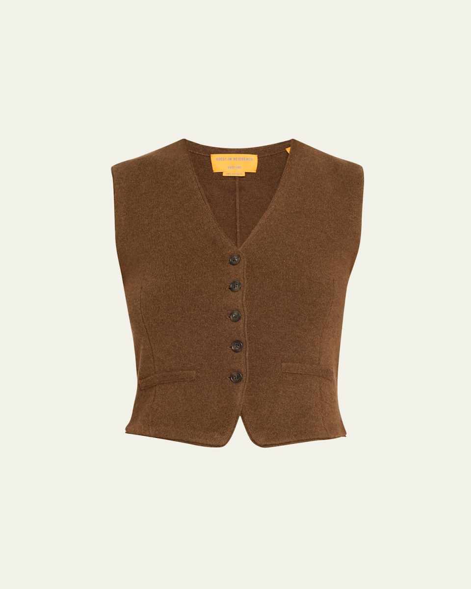 Tailored Cashmere Vest